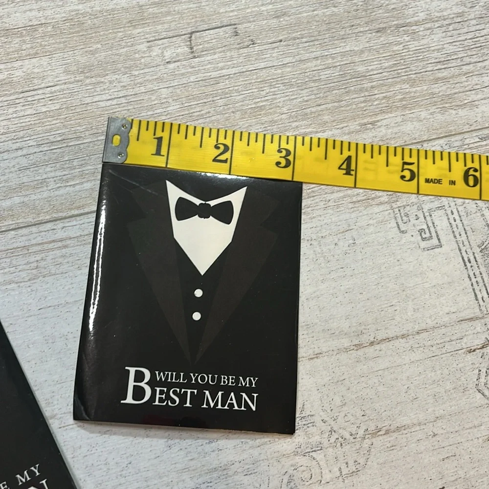 Best Man / Groomsmen Stickers Set of 4